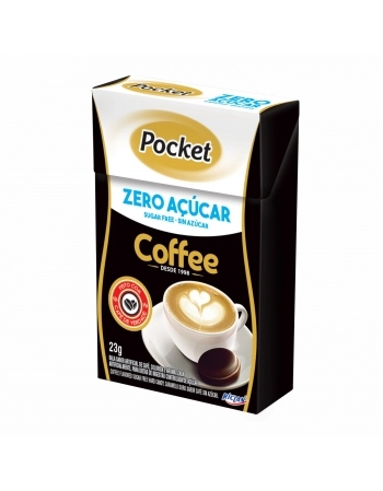 BALA POCKET CAFE ZERO ACUCAR 12X10UN