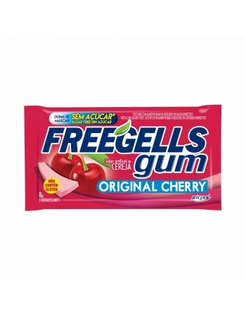 CHICLE FREEGELLS PLAY GUM ORIGINAL CHERRY 15UN