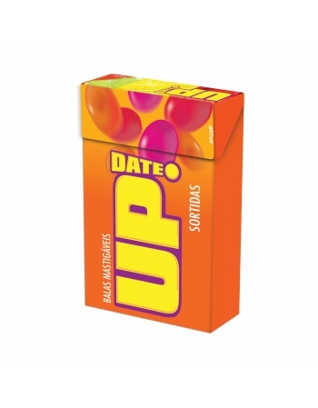 CONFEITO MASTIGAVEL UP DATE FRUTAS SORTIDAS 12UN