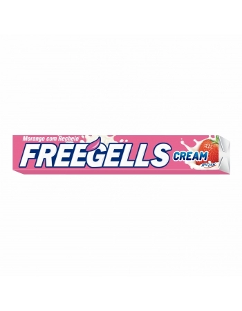 DROPS FREEGELLS PLAY CREAM MORANGO 12UN