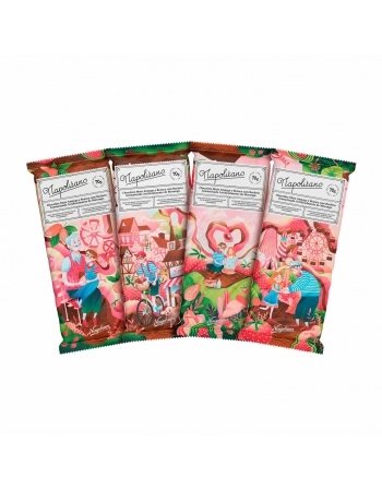 BARRA DE CHOCOLATE NAPOLITANO (BARRINHA) 12X70G