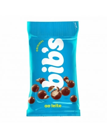 CONFEITO BIBS CHOC AO LEITE 18X40G
