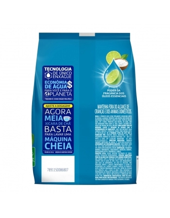 DETERGENTE EM PO SURF LIMÃO E BICARBONATO 800G