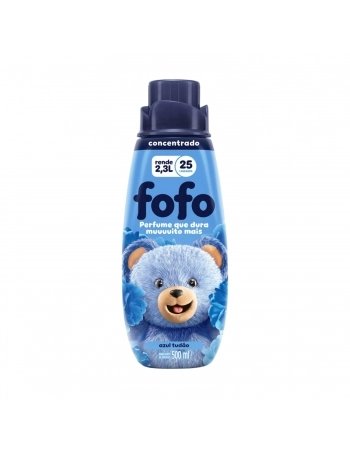 AMACIANTE CONCENTRADO FOFO AZUL TUDÃO (FRASCO) 500ML