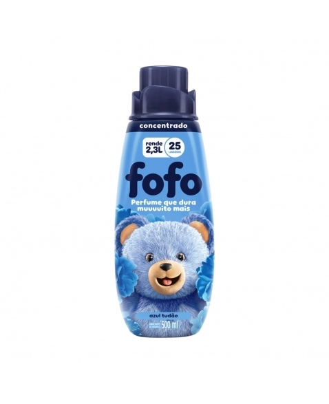 AMAC. CONCENTRADO FOFO AZUL TUDÃO (FRASCO) 12X500ML