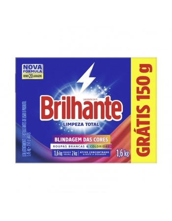 BRILHANTE DT PO L T CT9X1.6KG L1.6P1.450