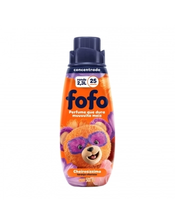 AMACIANTE CONCENTRADO FOFO LARANJA VITORIOSO (FRASCO) 500ML