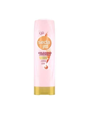 CONDICIONADOR SEDA COLAGENO E VIT C 12X325ML