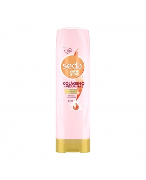 CONDICIONADOR SEDA COLAGENO E VIT C 12X325ML