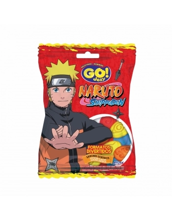 BALA GO JELLY NARUTO SORTIDO 70G