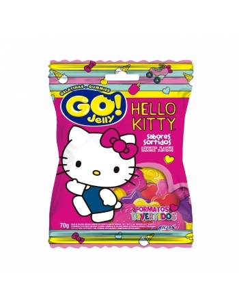 BALA GO JELLY HELLO KITTY SORTIDOS 70G