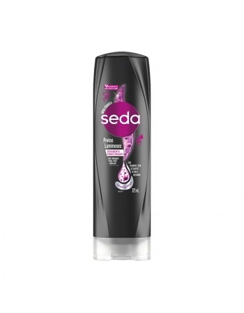 CONDICIONADOR SEDA PRETOS LUMINOSOS 12X325ML