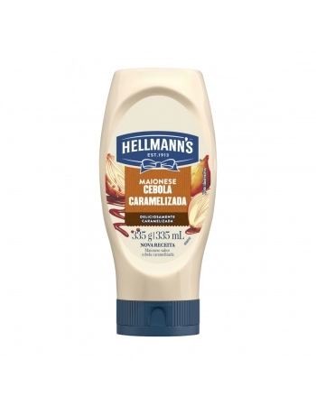 MAIONESE HELLMANNS CEBOLA CARAMELIZADA (TOP DOWN) 335G