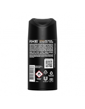 DESODORANTE AEROSOL AXE DARK TEMPTATION 12X150ML