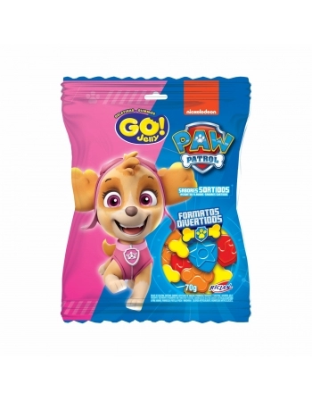 BALA GO JELLY PATRULHA CANINA SORTIDOS 70G