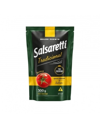 MOLHO TRADICIONAL SALSARETTI SACHE 300G