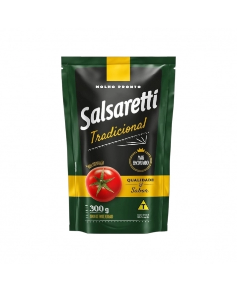 MOLHO TRADICIONAL SALSARETTI SACHE 300G