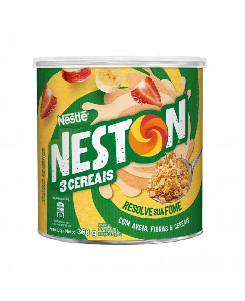 NESTON 3 CEREAIS (LATA) 360G