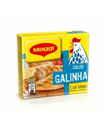 CALDO MAGGI GALINHA TABLETE 57G