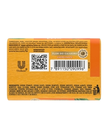 LUX EDB SAB FLOR DO CAJUEIRO 72X100G