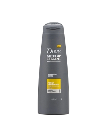 SHAMPOO DOVE 2 EM 1 FORÇA RESISTENTE 400ML