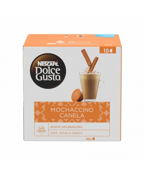 CAPSULAS DE CAFÉ NESCAFE DULCE GUSTO C/10 MOCHACCINO CANELA 172G