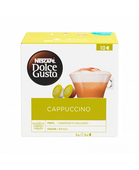 CAPSULAS DE CAFE NESCAFE DULCE GUSTO C/10 CAPPUCCINO 117G