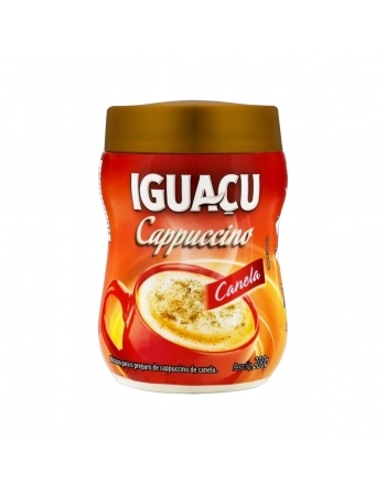 CAPPUCCINO SOLUVEL IGUAÇU CANELA POTE 200G