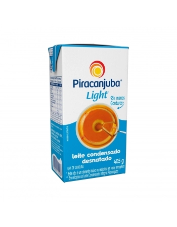 LEITE CONDENSADO LIGHT PIRACANJUBA 405G