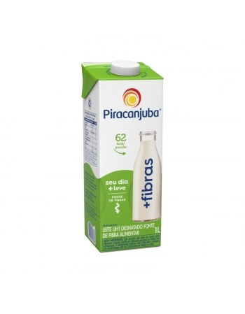 LEITE PIRACANJUBA +FIBRAS 1L