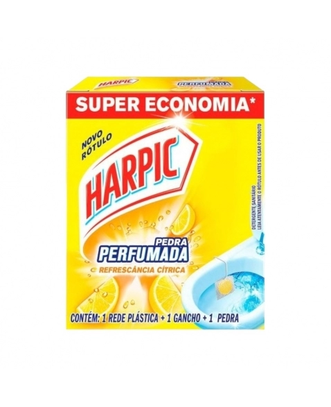 PEDRA SANITARIA HARPIC AROMA PLUS CITRUS 20G