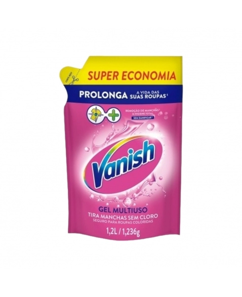 TIRA MANCHAS VANISH GEL MULTIUSO LIQUIDO SACHE 1.2L