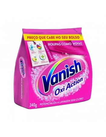 TIRA MANCHAS VANISH PODER O2 OXIACTION PÓ REFIL 240G