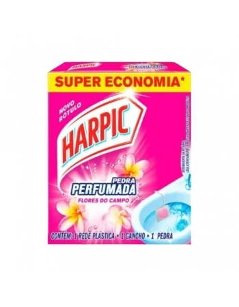 PEDRA SANITARIA HARPIC AROMA PLUS FLOR DE PRIMAVERA (CAMPO) 20G