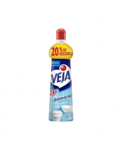 LIMPADOR VEJA OXI ATIVO SQUEEZE BANHEIRO (20% DESC.) 500ML