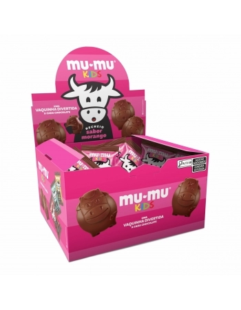 CHOCOLATE MUMU KIDS MORANGO 215,6G