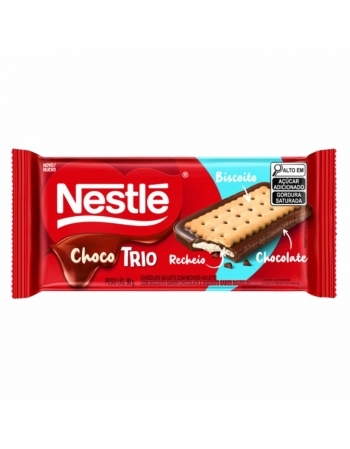 BARRA DE CHOCOLATE CHOCOBISCUIT LEITE 12X90G