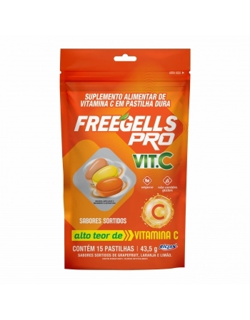 DROPS FREEGELLS PLAY PRO VIT C SACHE 15UN