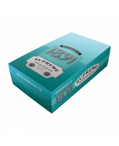 BARRA DE CHOCOLATE 1891 SUPREME BRANCO 360G (40X9G)