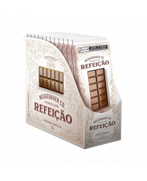 CHOCOLATE REFEICAO (BARRINHA) 12X60G