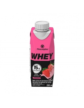 WHEY 15G MORANGO 250ML