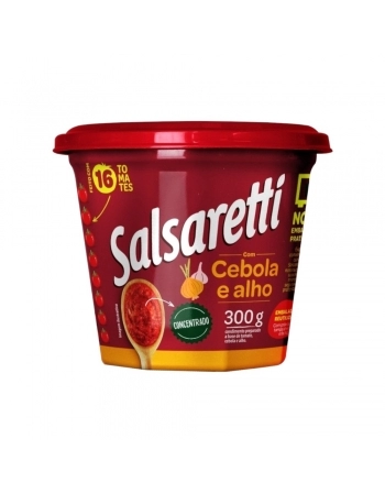 EXTRATO SALSARETTI CEBOLA/ALHO POTE 300G