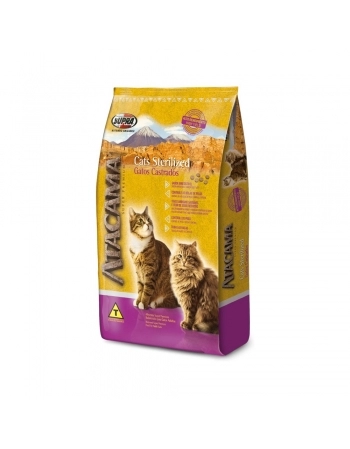 RAÇÃO ATACAMA GATOS CASTRADOS 10,1KG