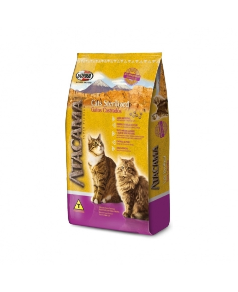 RAÇÃO ATACAMA GATOS CASTRADOS 10,1KG