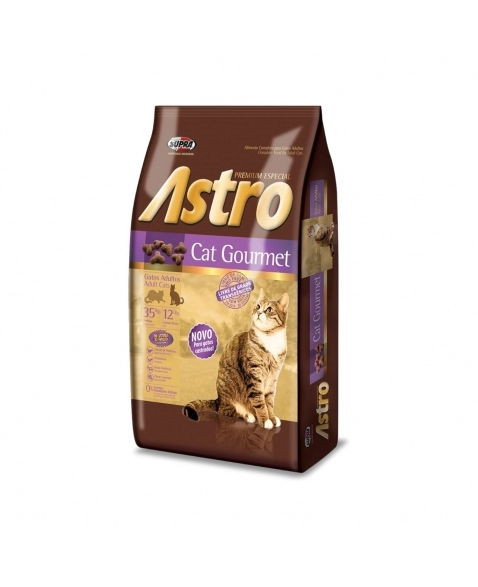 RAÇÃO ASTRO CAT GOURMET 10,1KG