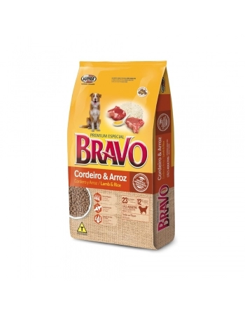 RAÇÃO BRAVO CORDEIRO E ARROZ 1KG