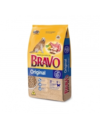 RAÇÃO BRAVO ORIGINAL 15KG