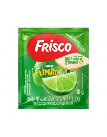 REFRESCO PÓ FRISCO LIMÃO 324G (18X18G)