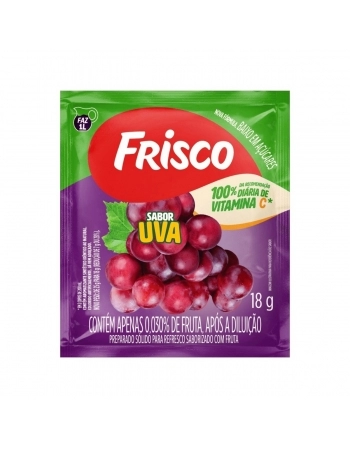 REFRESCO PÓ FRISCO UVA 324G (18X18G)