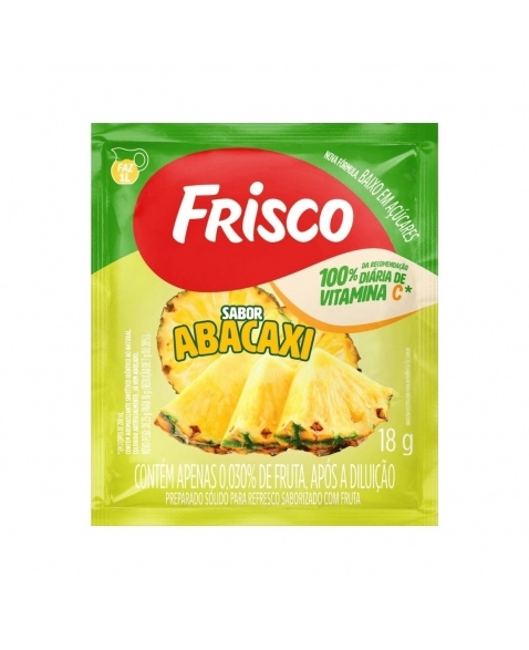 REFRESCO PÓ FRISCO ABACAXI 324 (18X18G)